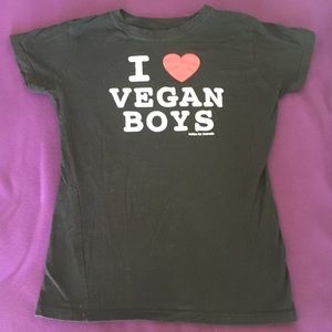 💥FINAL SALE💥 I <3 Vegan Boys Tshirt